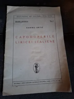 Capodoperele Liricei Italiene - Ramro Ortiz