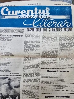 Curentul Magazin Literar Seria II Anul II nr. 68 - 21 Iulie 1940