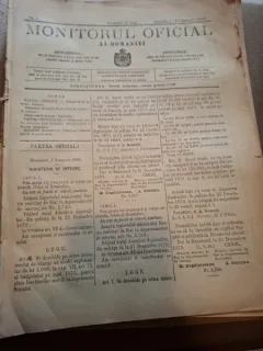 Monitorul Oficial al Romaniei - Nr. 4 - Ianuarie 1880