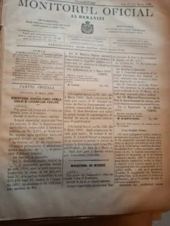 Monitorul Oficial al Romaniei - Nr.  60 - Martie 1880