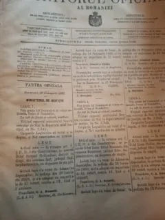 Monitorul Oficial al Romaniei - Nr. 50 - Martie 1880