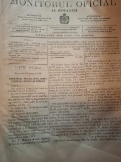 Monitorul Oficial al Romaniei - Nr.  21 - Ianuarie-Februarie - 1880