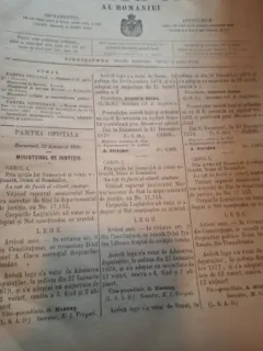 Monitorul Oficial al Romaniei - Nr. 10 - Ianuarie 1880