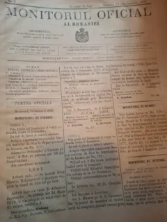 Monitorul Oficial al Romaniei - Nr. 9 - Ianuarie 1880
