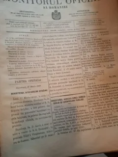 Monitorul Oficial al Romaniei - Nr. 64 - Martie 1880