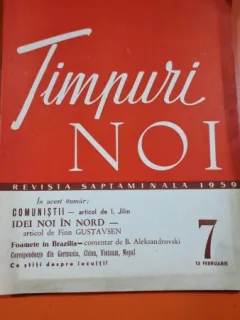 Revista Timpuri Noi Nr. 7 / 1959