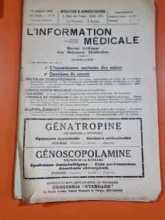 L Information Medicale 11 Annee Nr. 2 Fevrier 1929