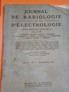 Journal de Radiologie et D Electrologie Tome II Nr. 1 / 1916