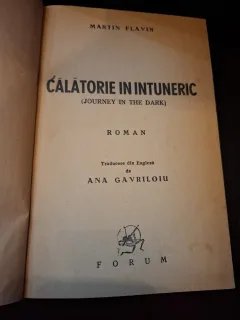 Călătorie în întuneric (editie cartonata) - Martin Flavin