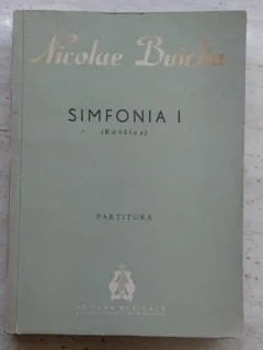 Simfonia I (Rustica) Partitura - Nicolae Buicliu