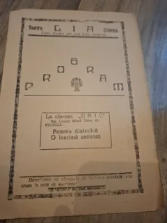 Program Teatru Cinema Gia