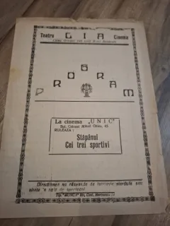 Program Teatru Cinema Gia