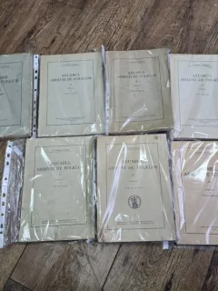 Ion Mușlea, Anuarul arhivei de folclor, 7 volume (completă)