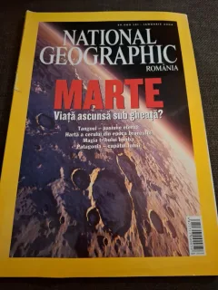 Marte,Viata ascunsa sub gheata? - National Geographic,Ianuarie 2004