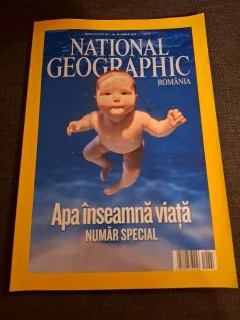 Apa inseamna viata (numar special) - National Geographic Romania,Aprilie 2010