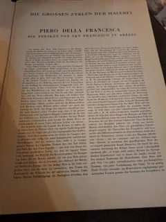 Die Grossen Zyklen der Malerei (Marile cicluri ale picturii) - Die Fresken Von San Francesco In Arezzo (frescele bisericii San Francesco din Arezzo)