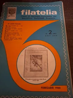 Revista Filatelia Nr.2 Februarie 1980 Anul XXIX - Asociația Filateliștilor din Republica Socialistă Română