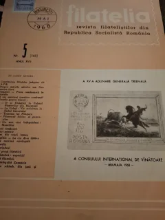 Revista Filatelia  - Nr.5 Mai 1968 Anul XVII