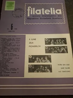 Revista Filatelia  - Nr.6 Iunie 1968 Anul XVII