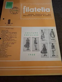 Revista Filatelia - Nr.10 Octombrie 1968 Anul XVII