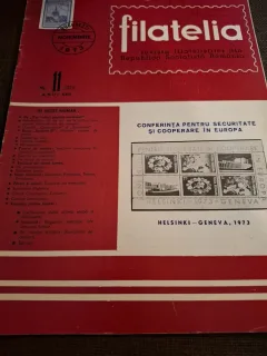 Revista Filatelia - Nr.11 Noiembrie 1973 Anul XXII