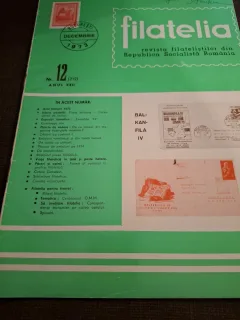 Revista Filatelia Nr.12 Decembrie 1973 Anul XXII - Redacția revistelor filatelistice