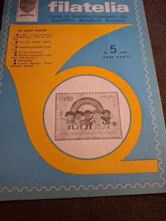 Revista Filatelia Nr.5 Anul XXVIII - Asociația Filateliștilor din Republica Socialistă România
