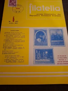 Revista Filatelia - Nr.6 Iunie 1975 Anul XXIV