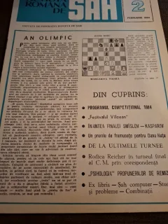 Revista Romana de Sah - Nr.2 1984 Februarie