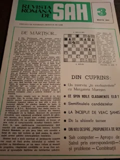 Revista Română de Șah - Nr.3 1984 Martie