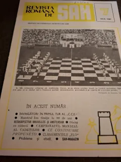 Revista Română de Șah - Nr.7 1987 Iulie