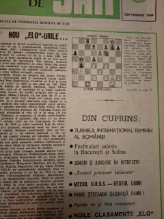 Revista Română de Şah - Nr.9 1984 Septembrie