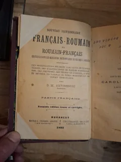 Nouveau Dictionnaire Français-Roumain et Roumain-Français - G. M. Antonescou