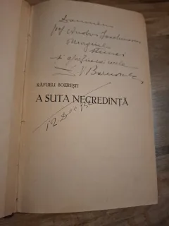 Rafueli Boeresti - D.V.Barnoschi (cu dedicatie)