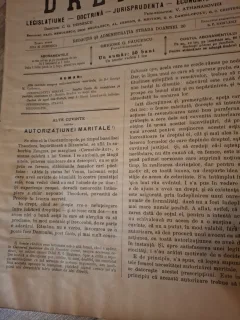 Dreptul, Revista de legislatiune, doctrina, jurisprudenta, economie politica,Anul XXXIV Nr.82 Decembrie 1905 - C.G.Dissescu, V.Athanasovici, Paul Negulescu, Al.Cerban, George G.Danielopolu