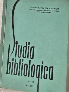 Studia bibliologica - vol III
