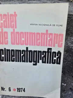Caiet de documentare cinematografica Nr. 6/ 1974