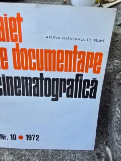 Caiet de documentare cinematografica Nr. 10/ 1972