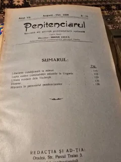 Revista Penitenciarul nr.8-10/1938