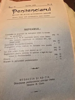 Revista Penitenciarul nr.4/1935