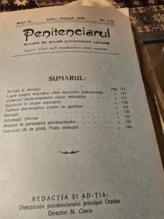 Revista Penitenciarul nr.7-8/1935