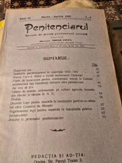 Revista Penitenciarul nr.3-4/1940