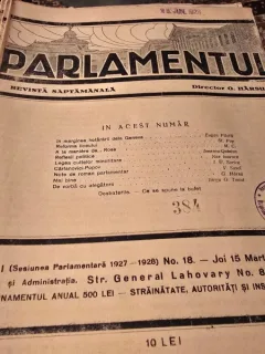 Revista Parlamentul 18/1928