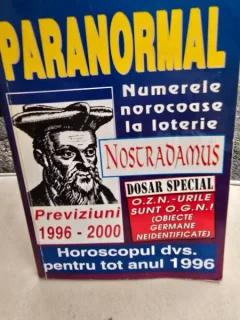 Paranormal. Nostradamus, Previziuni 1996-2000