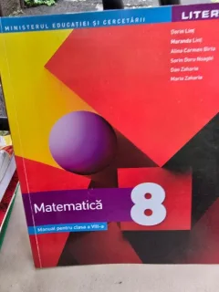 Matematica, manual pentru clasa a VIII-a - Dorin Lint