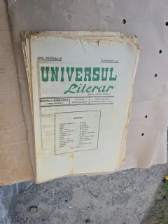 Universul Literar -  nr 33, 26 septembrie 1920