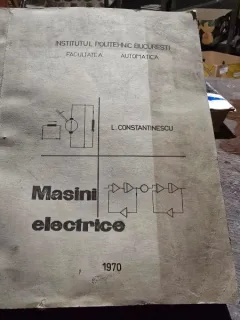 Masini electrice - L. Constantinescu