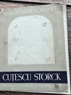 Maestrii artei romanesti Cutescu Storck