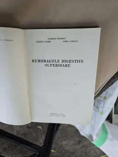 Hemoragiile digestive superioare - George Ionescu, Iudith Szabó, Emil Cardan