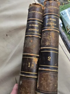 Clinique medicale de lHotel-Dieu de Paris - Georges Dieulafoy vol.1+2,  lipsa primele doua pagini